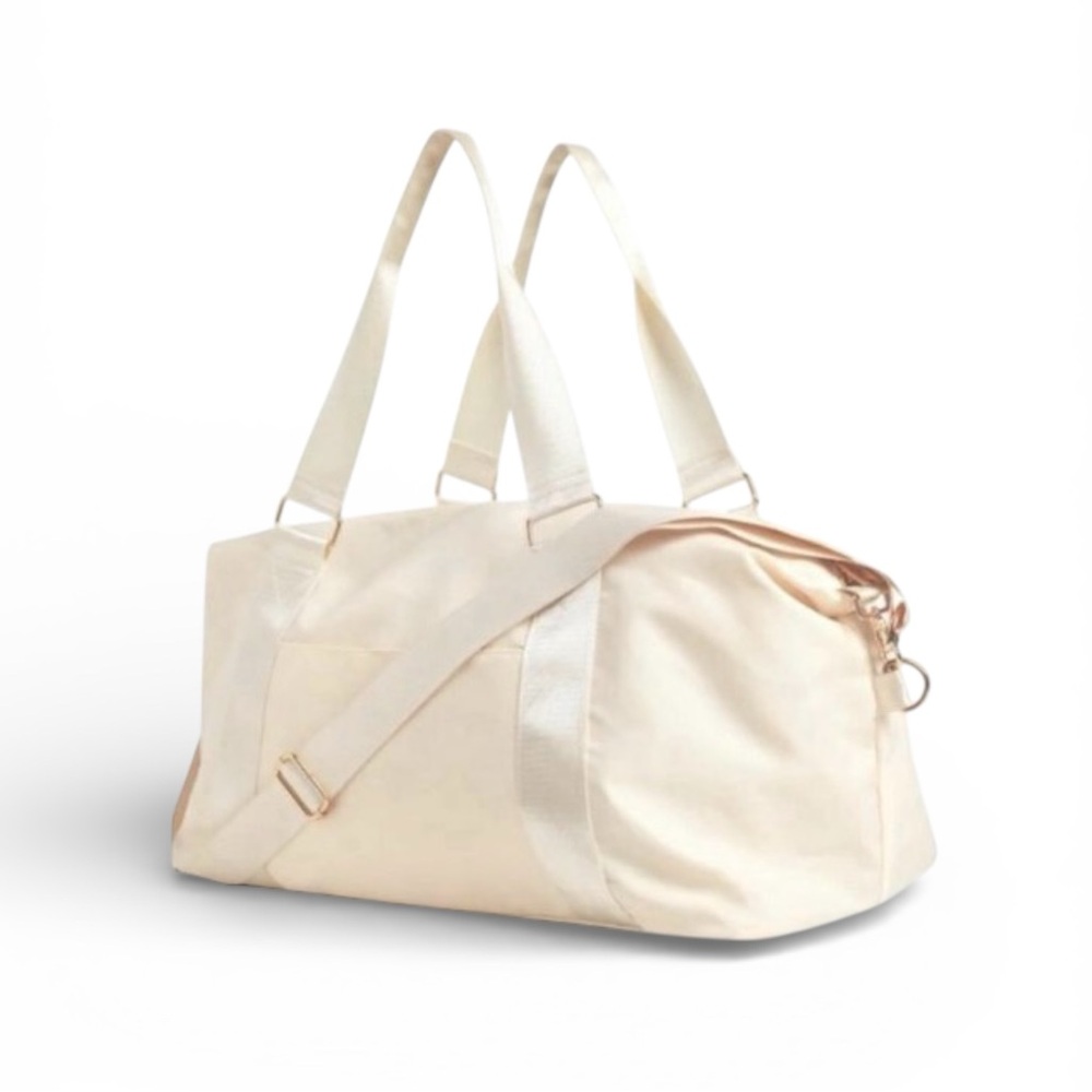 Rachel Zoe Amalfi Weekender Bag with Crossbody Strap & Gold Details - Picture 1 of 2